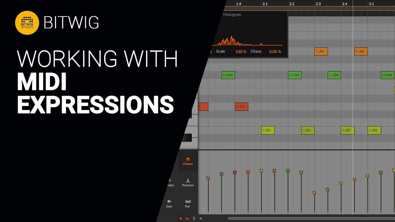 Understanding MIDI EXPRESSIONS in Bitwig - Guide tutorial