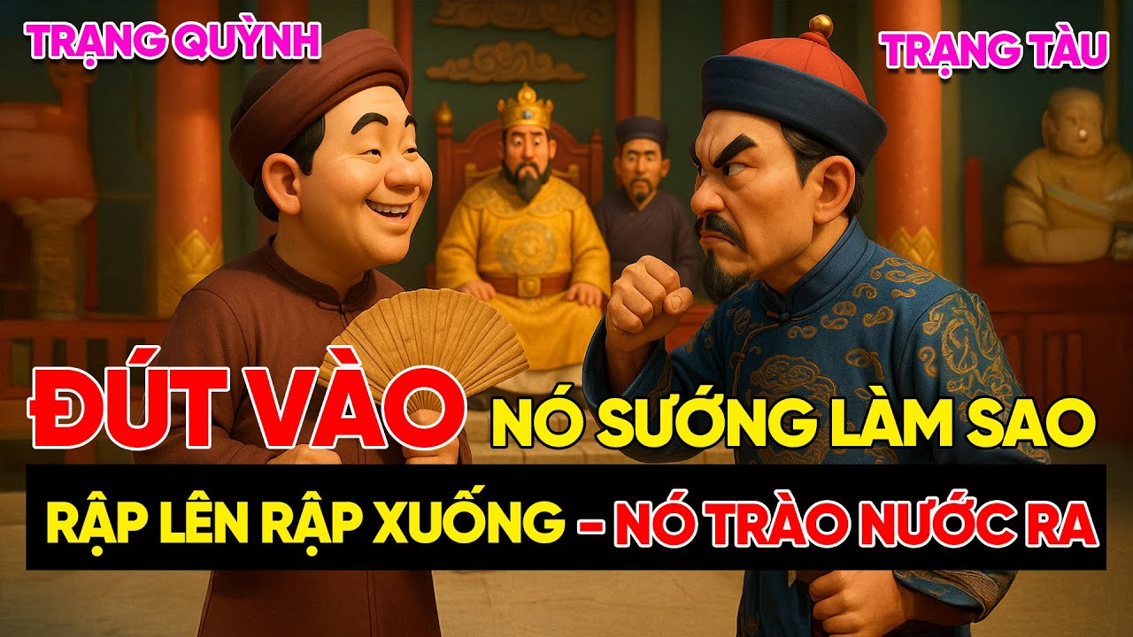 Đút Vào Nó Sướng Làm Sao - Rập Lên Rập Xuống Nó Trào Nước Ra? Trạng Quỳnh Khiến Trạng Tàu Câm Nín