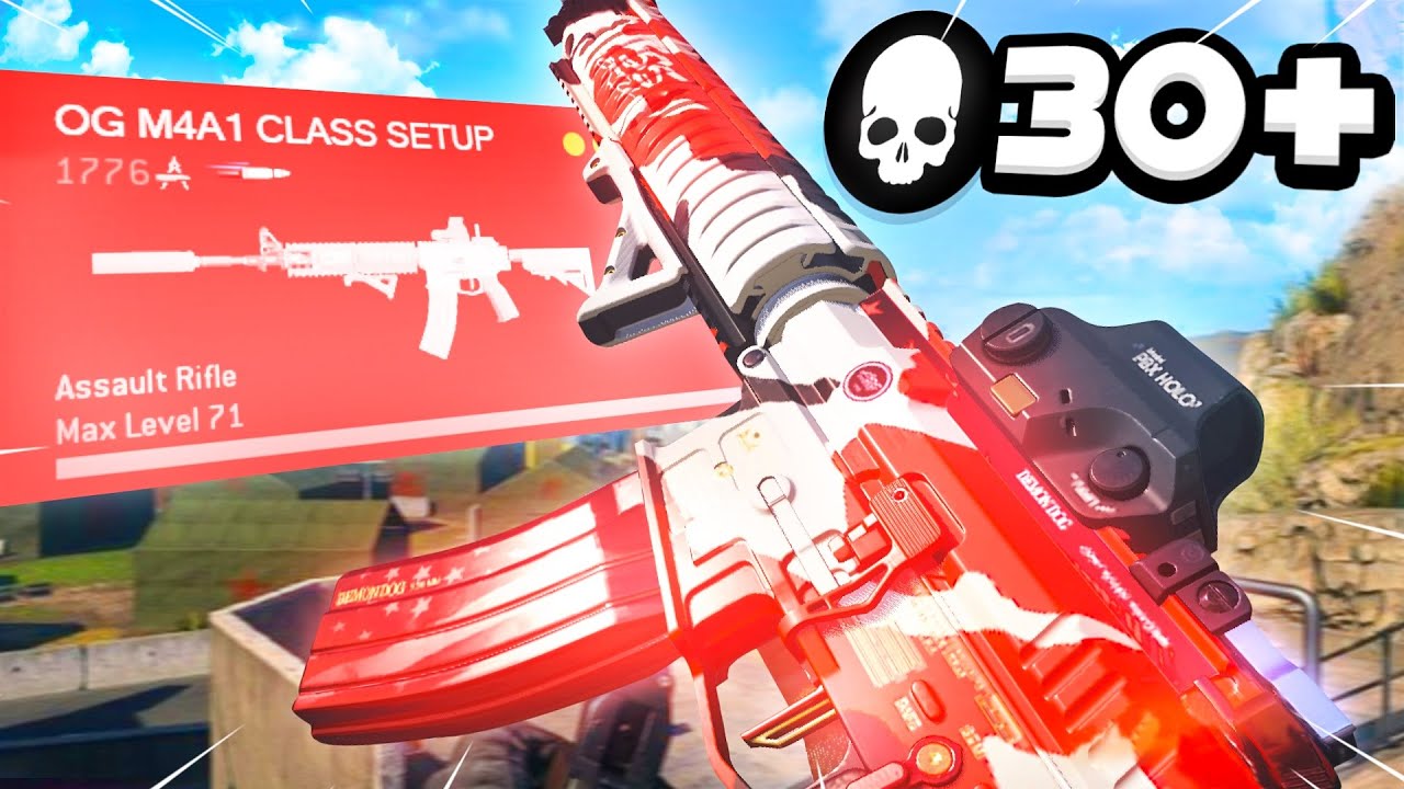 the OG M4A1 SETUP on REBIRTH ISLAND! 😍 (Warzone)