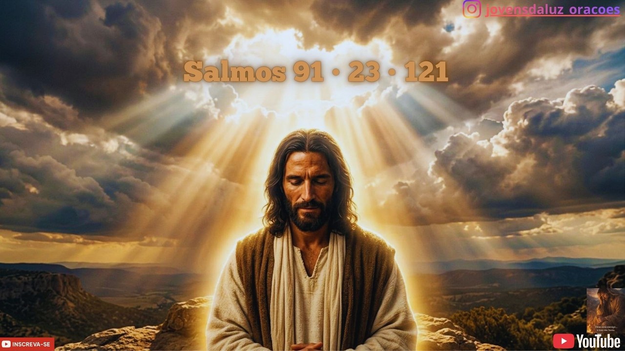 🛡️SALMO 23 SALMO 91 E 121 🙏