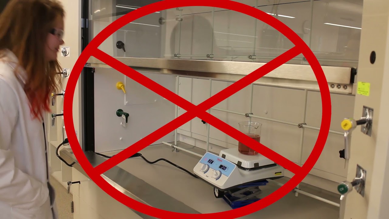 Fume Hood Use and Safety