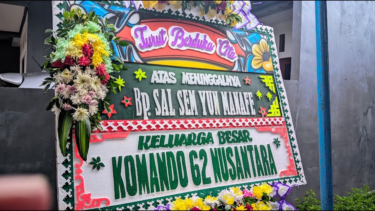 IBADAH & PEMAKAMAN MILITER BAPAK SAL SEM YUN MANAFE