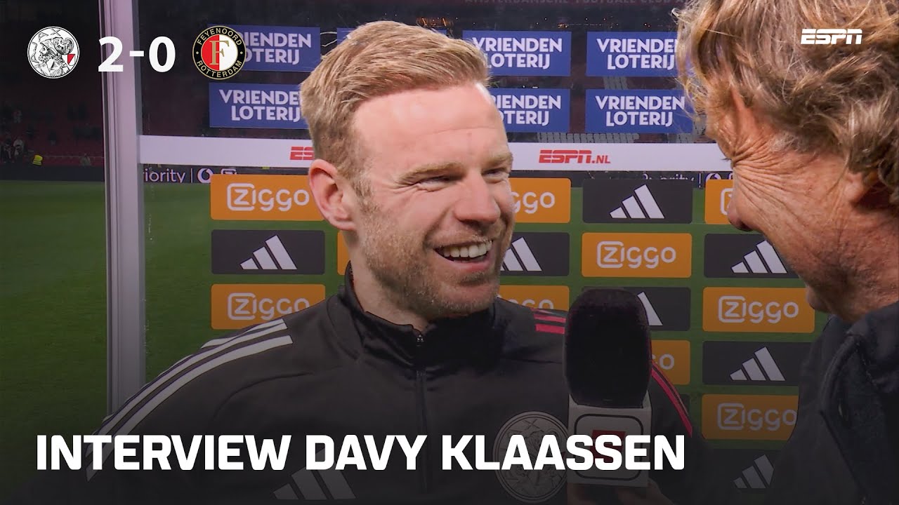 Davy KLAASSEN: &ldquo;Er gaan weinig teams van je winnen als je met deze teamspirit speelt&rdquo; 📈👏 | Interview