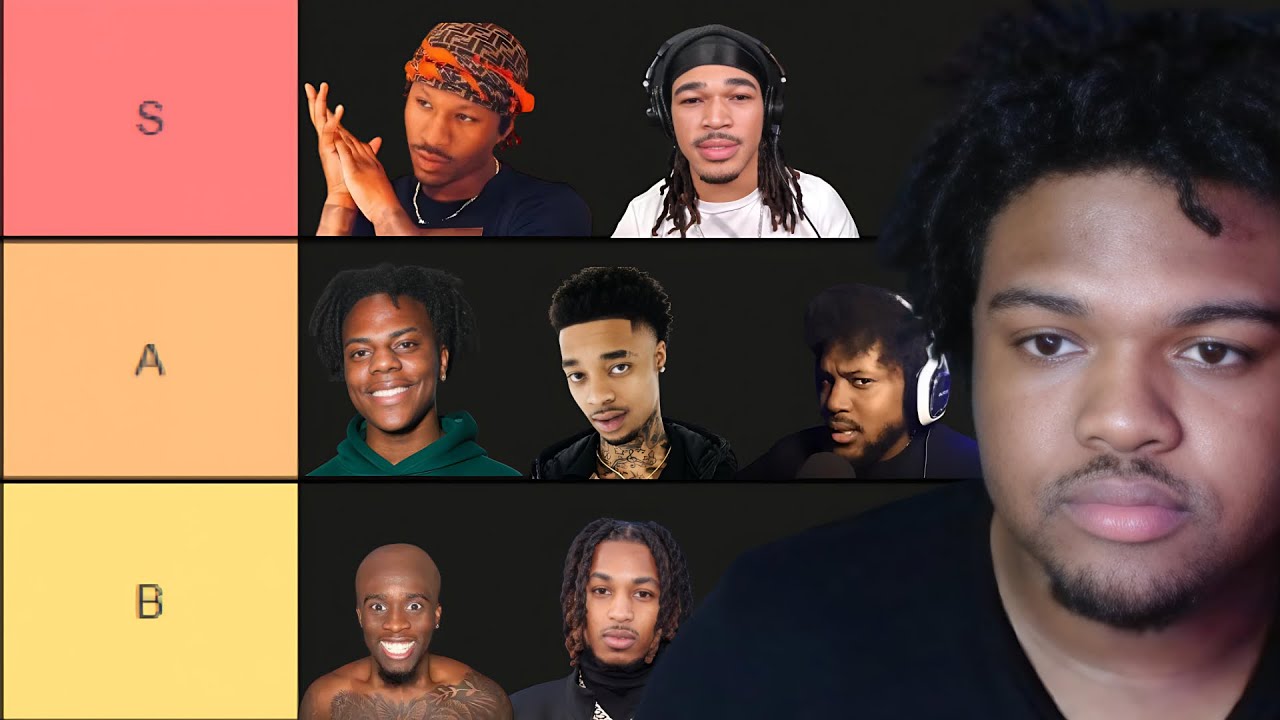 BLACK YouTubers&Streamers Tier List&hellip;