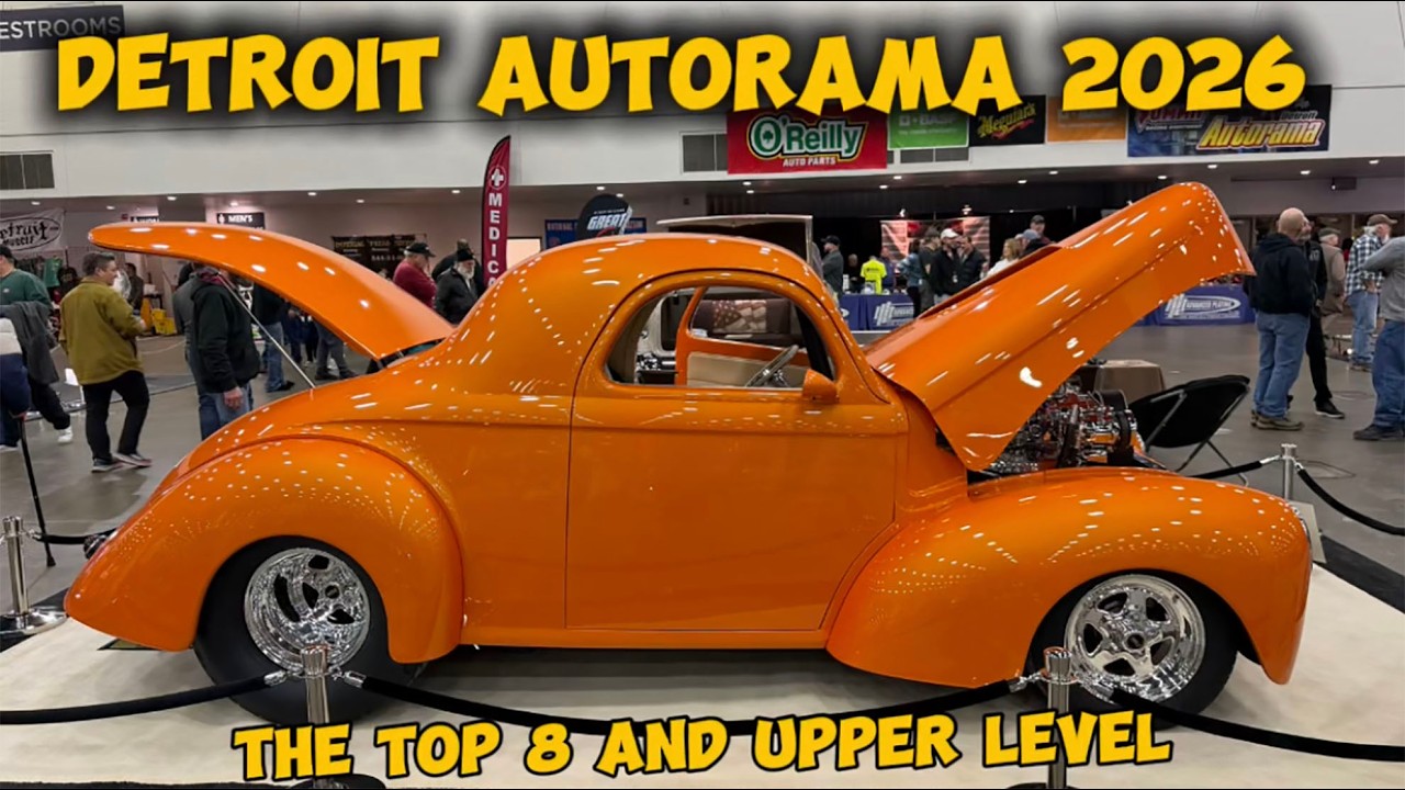 Detroit Autorama 2026 RIDDLER Top 8 Revealed! 🔥 Ultimate Custom Cars + Upper Level Showcase