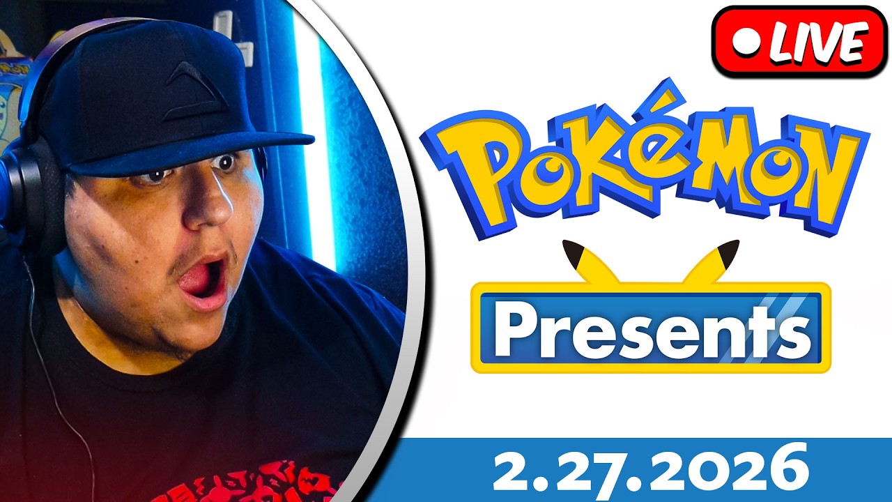 🔴 LIVE | POKEMON PRESENTS WATCH PARTY | 30TH ANNIVERSARY