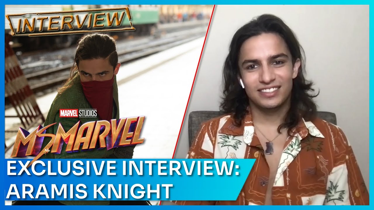 ARAMIS KNIGHT talks Red Dagger, MS. MARVEL season 2, working with Iman Vellani | Exclusive Interview