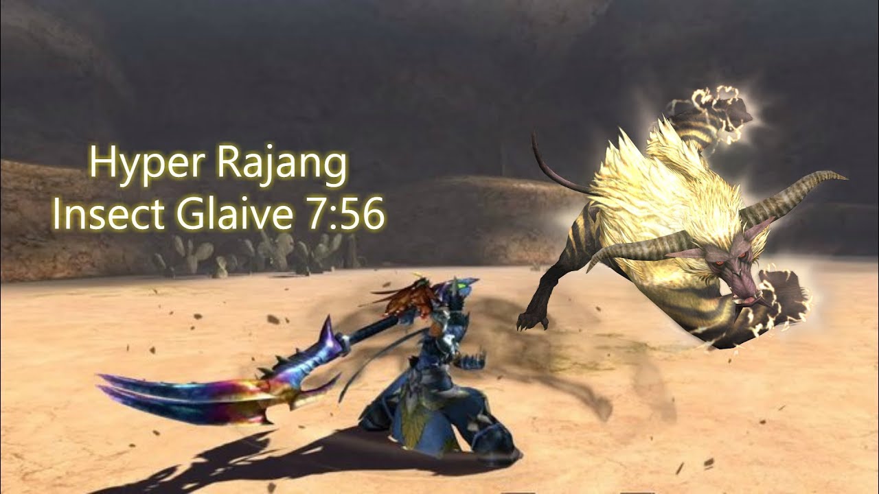 【MHGU MHXX】G4☆ Hyper Rajang 獰猛化 ラージャン Guild Insect Glaive ¤7:56¤