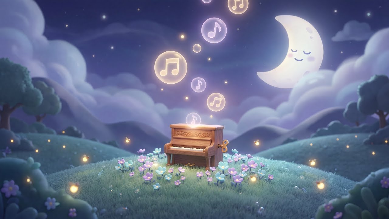 12 hours 🎹 Gentle Piano Sleep Music 🌙 | Calming Instrumental for Deep Sleep & Relaxation