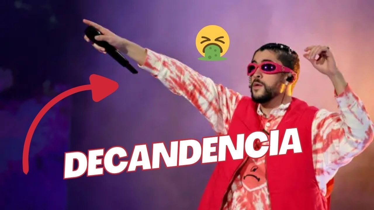 La decadencia en la industria musical