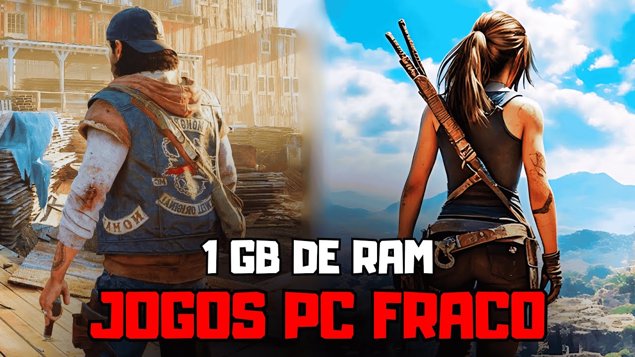23 JOGOS INSANOS que RODAM em QUALQUER PC FRACO 1GB de RAM 2025