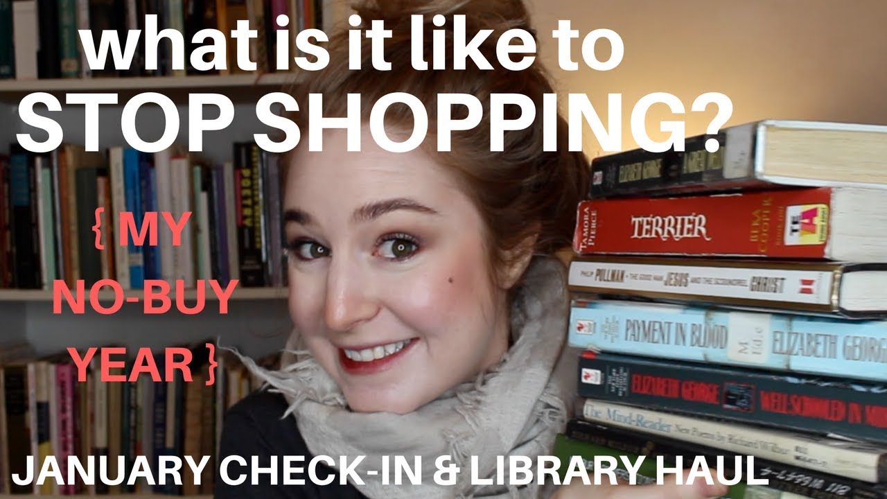 JANUARY CHECK-IN | Hannah Louise Poston | MY NO-BUY YEAR