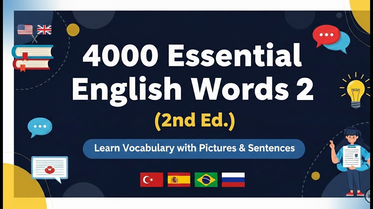 4000 Essential English Words 2 (2nd Ed.) 🇹🇷TR 🇪🇸ES 🇧🇷BR 🇷🇺RU