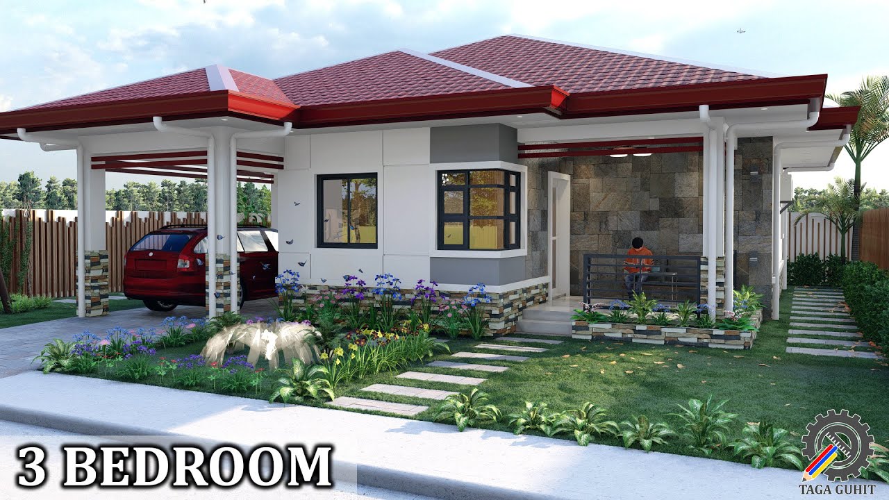 HOUSE DESIGN IDEA | 3 BEDROOM | 115 sqm
