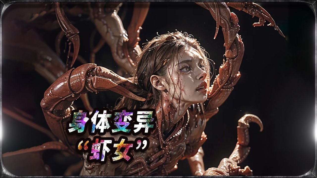 女人身体变异变成“大龙虾”，2025新身体恐怖电影《壳》
