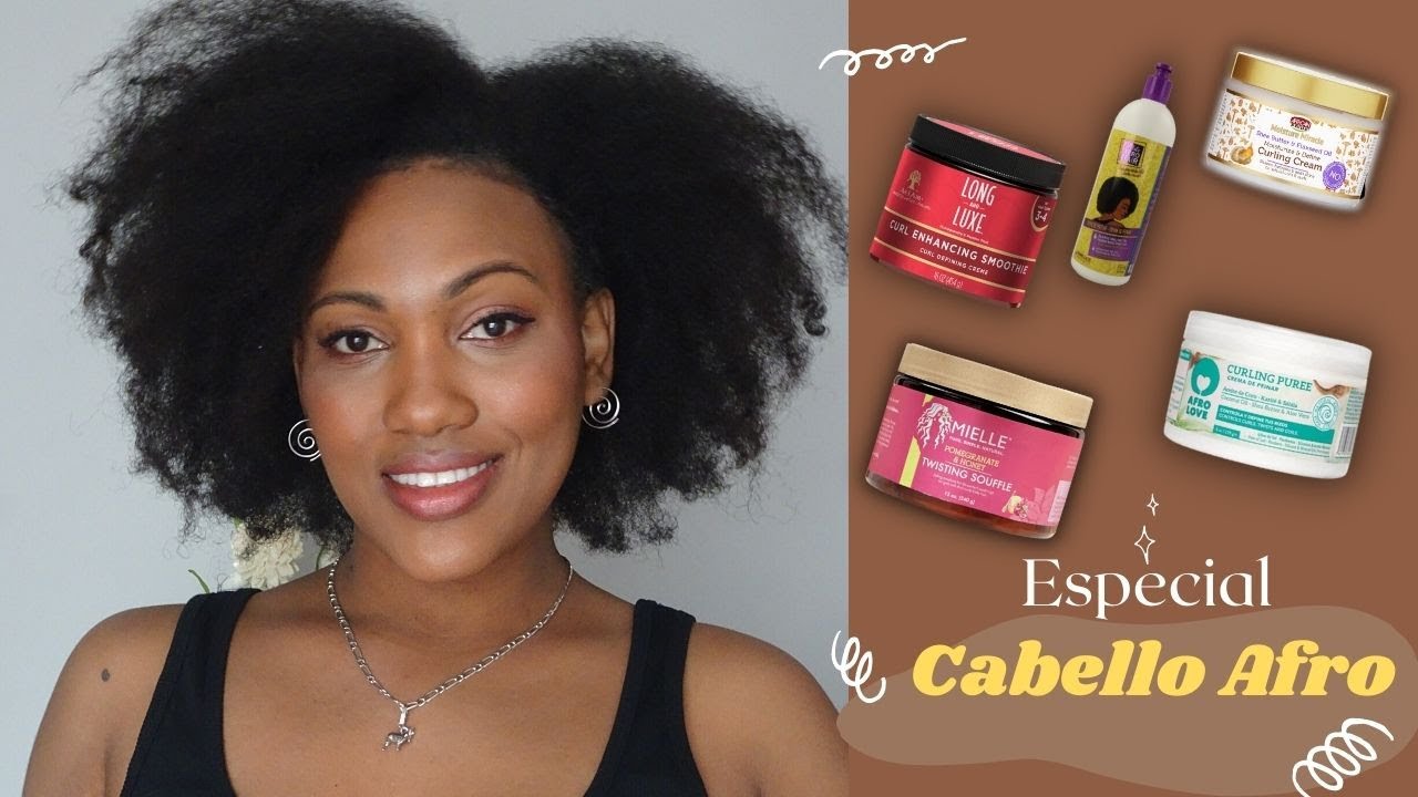 5 cremas de Peinar y Definir para Cabello AFRO * tipo 4 *