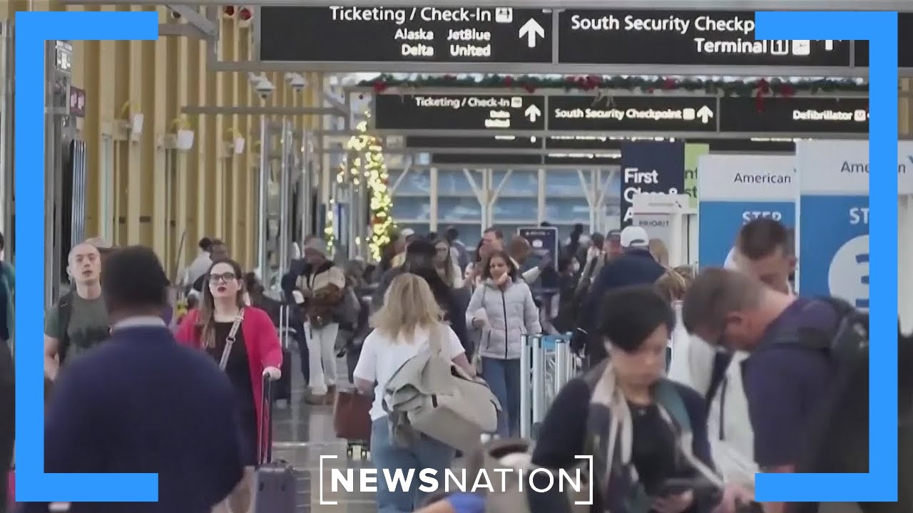 Travelers urged to rebook ahead of winter storm | NewsNation Live
