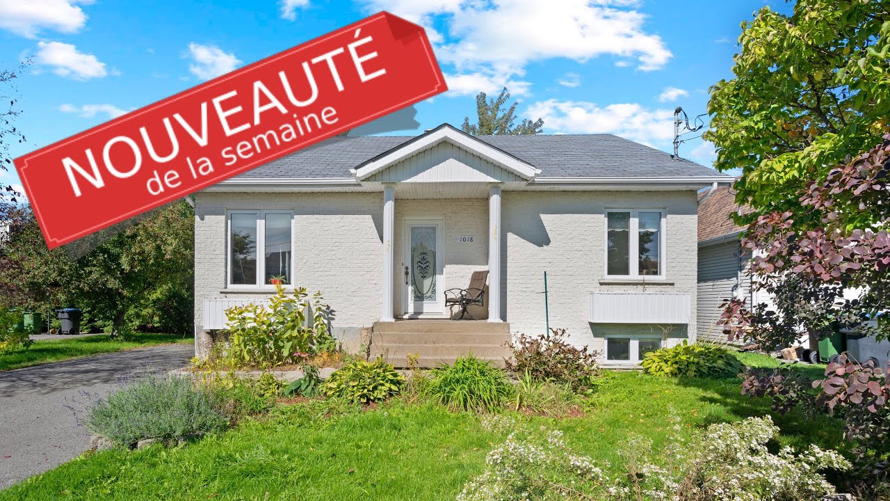 VENDU | Maison à vendre à Saint-Jean-sur-Richelieu| 425 000$ | 1018 Chateauneuf | Proprio Direct