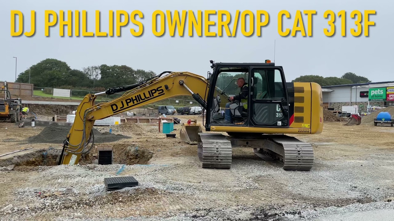 Owner Op DJ Phillips on his Cat 313F