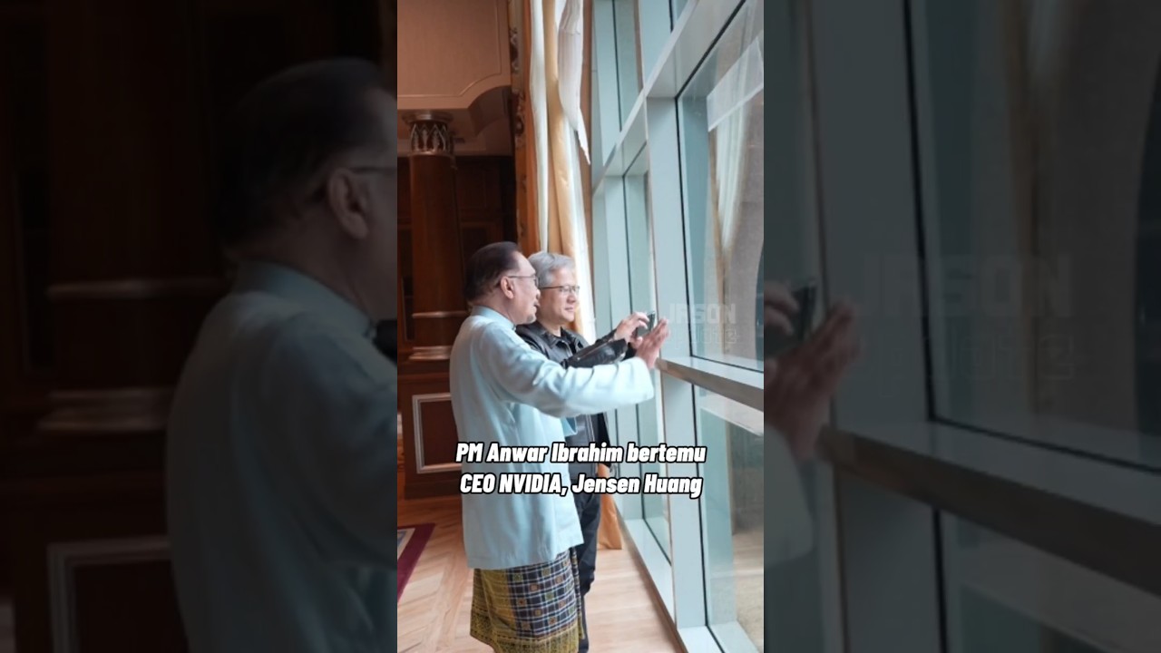 PM Anwar Ibrahim bertemu CEO NVIDIA, Jensen Huang #nvidia #jensenhuang #YTL #PMX #anwaribrahim