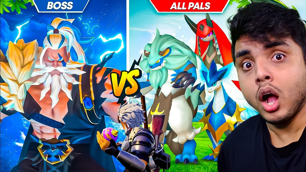 THE ULTIMATE TOWER BOSS FIGHT EVER!😱 Palworld!