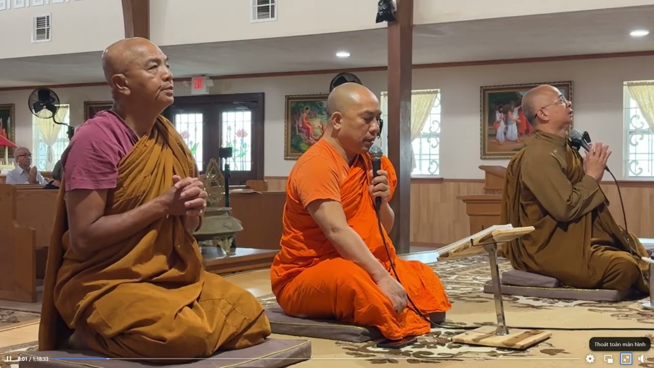 *15.0.2026-Chùa Pháp Luân- Houston -TX- Sinh hoạt hàng tuần.TK. Giác Đẳng.