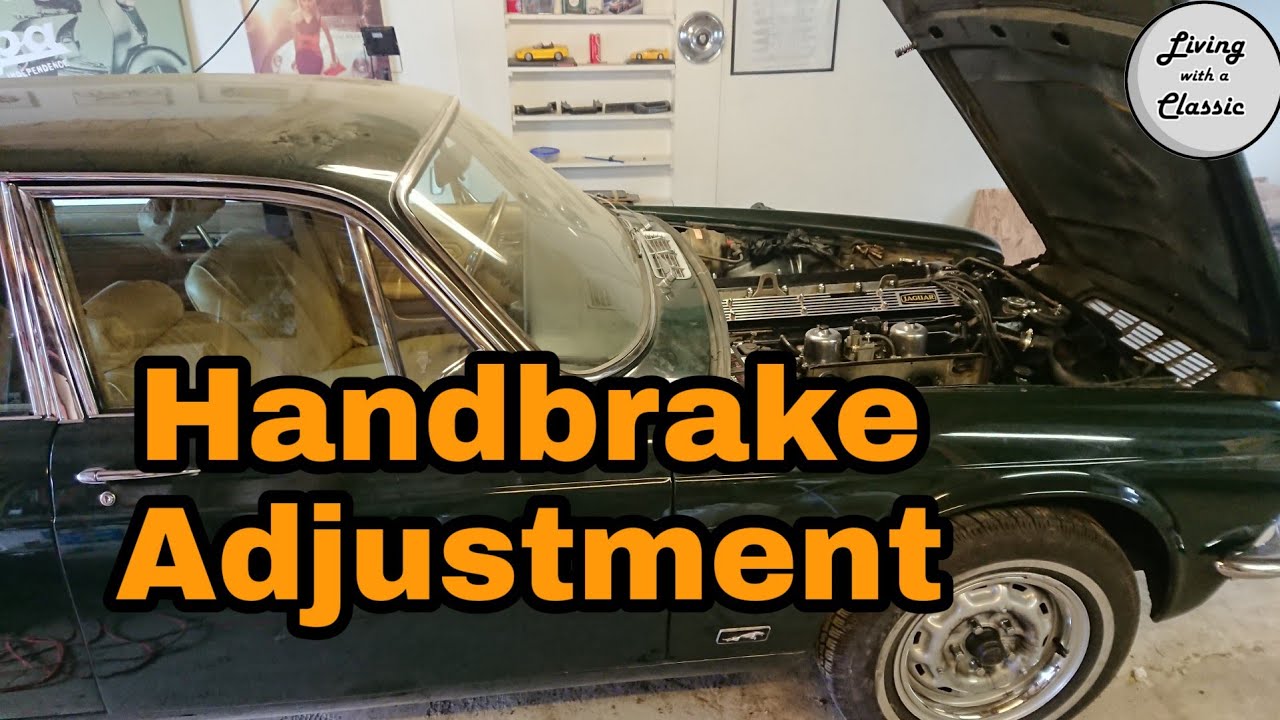 Jaguar XJ Handbrake Cable Adjustment