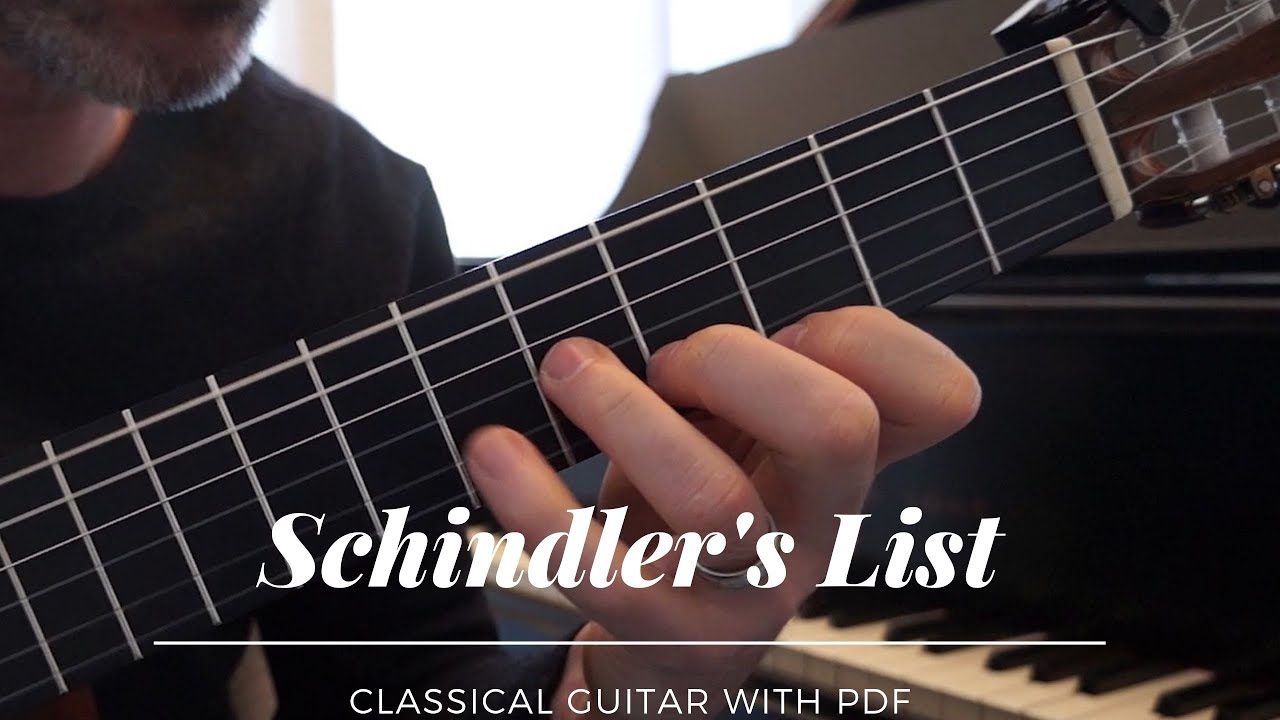 Schindler's List (John Williams) on Classical Guitar (pdf)