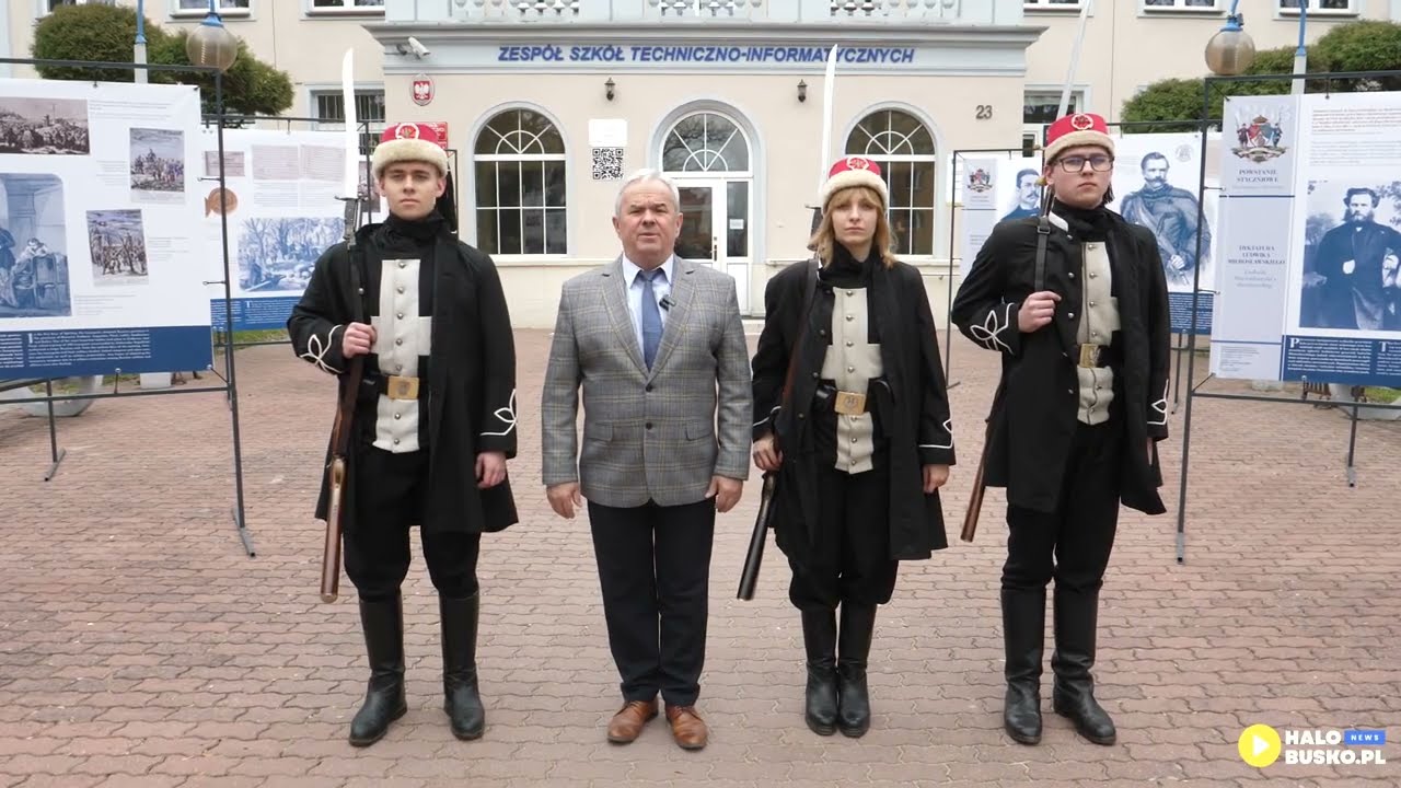 Od dziś dostępna jest w Busku-Zdroju plenerowa wystawa o Powstaniu Styczniowym.