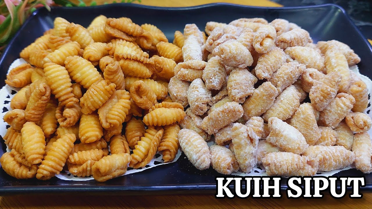KUIH SIPUT RANGUP, lemak dan manis(Vegetarian)