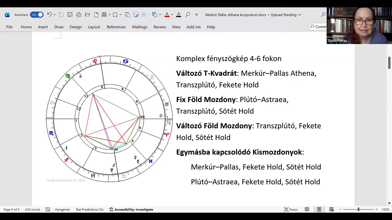 Amikor a józanész és a bölcsesség szövetkeznek: Merkúr – Pallas Athena konjunkció