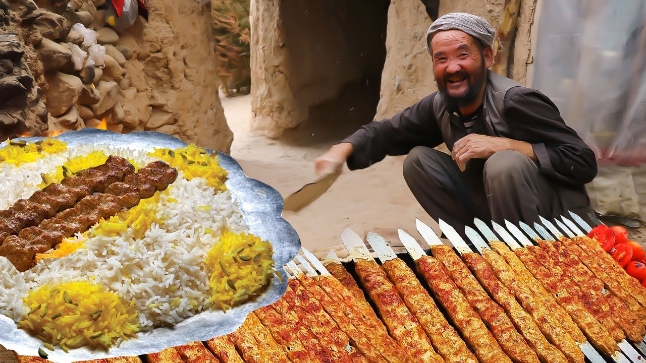 Daily Routine of Village Women Living in Caves | Traditional Village Life & Food