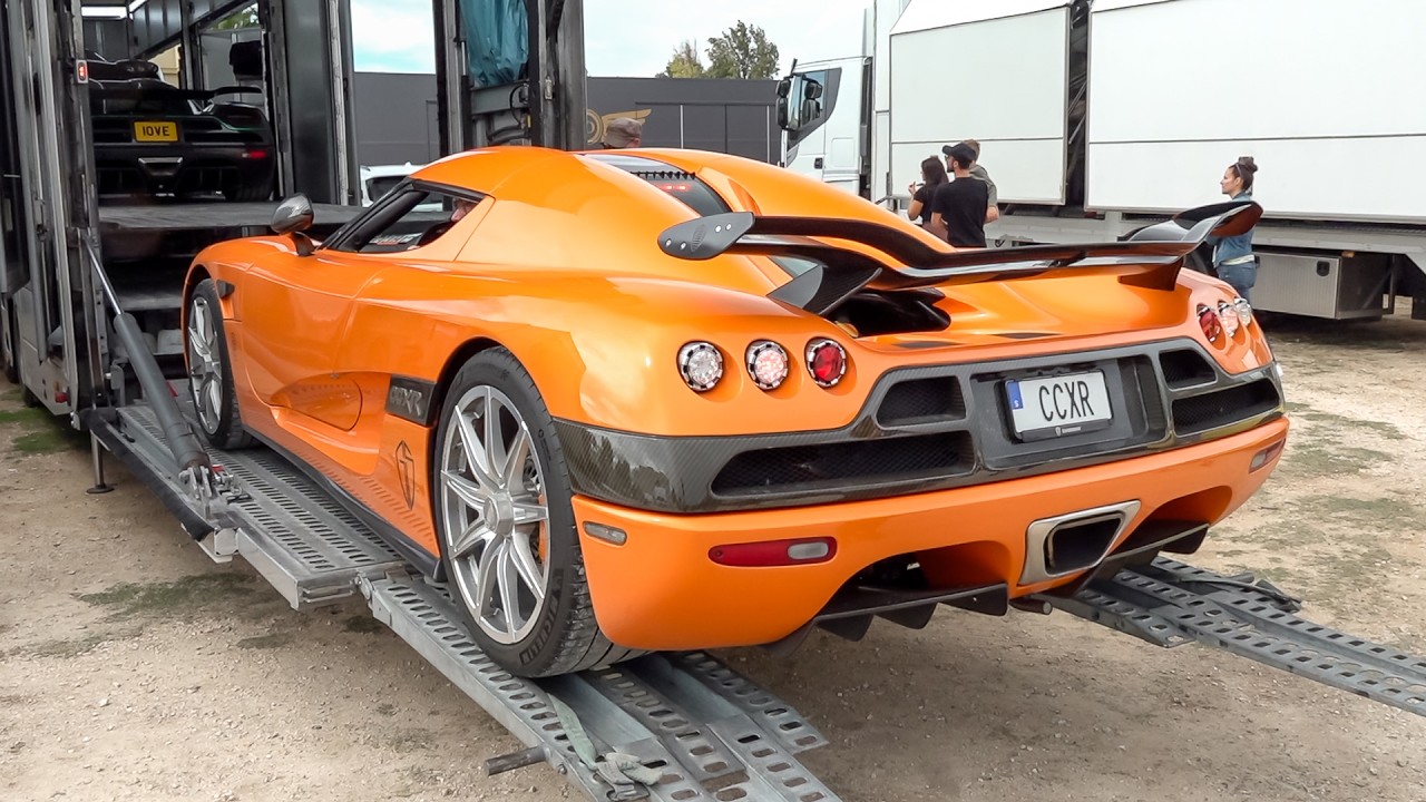 Hypercars Leaving SOC Puglia - Jesko Vimana, Zonda 760 MY, Utopia, AMG ONE, Agera, Gordon Murray