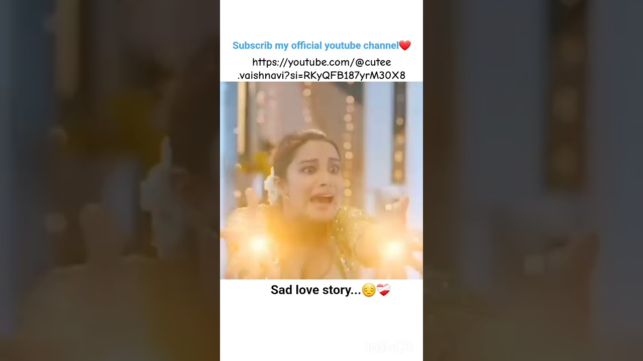 sad love story...😔❤️&zwj;🩹 #youtubeshorts #trending  #sad #shorts @vaishnavi.luv.143u