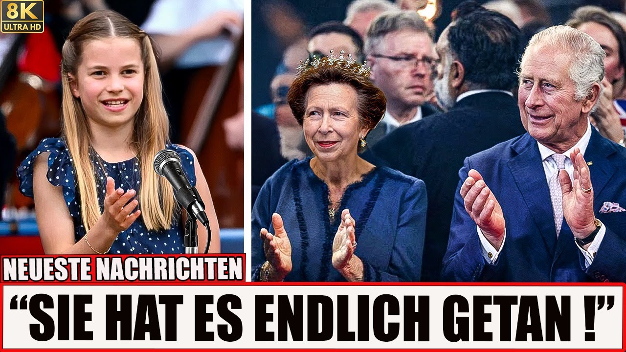 Prinzessin Charlotte rührte mit ihrer kraftvollen Rede das ganze Land zu stehenden Ovationen!