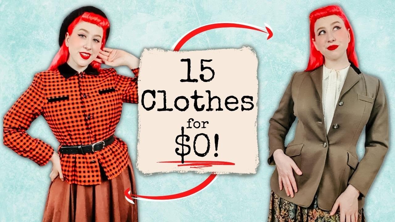 Refresh your Wardrobe for FREE! // Clothing Swap Guide and Thrift Haul