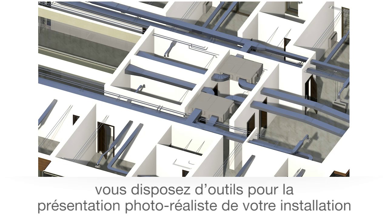 Le logiciel de BIM pour la conception MEP - Edificius-MEP
