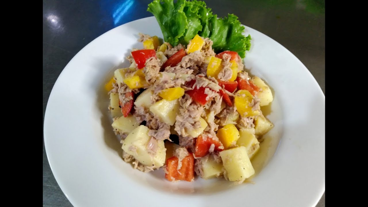 Tuna Potato Salad | Chef Taher