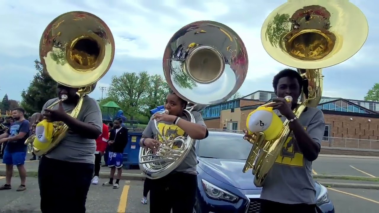 BATTLE OF THE TUBAS | Oak Park Vs Euclid : Band Behind The Scenes