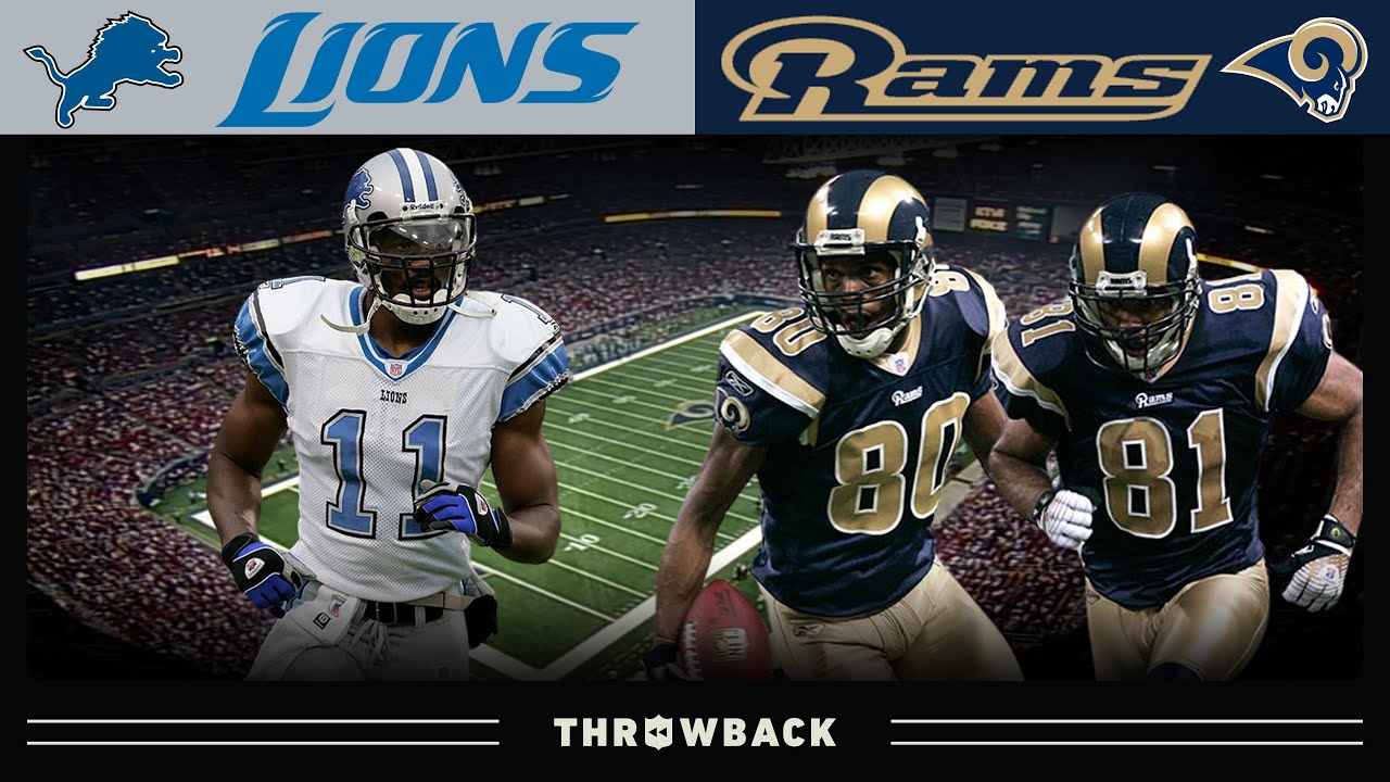 6 Lead Changes in a Wild Shootout! (Lions vs. Rams 2006, Week 4)
