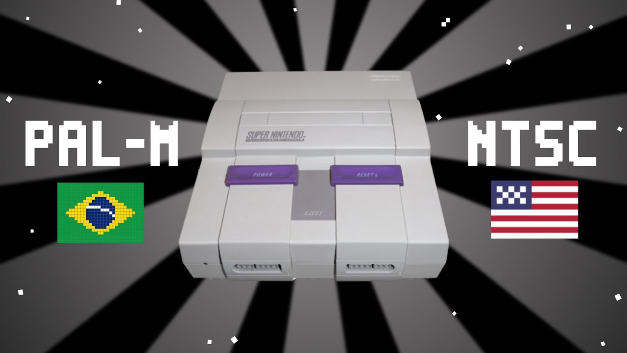 Como Converter o Super Nintendo Playtronic de PAL-M para NTSC