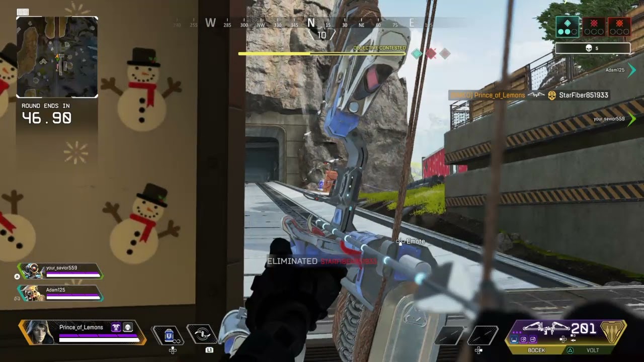 Bow slap bow