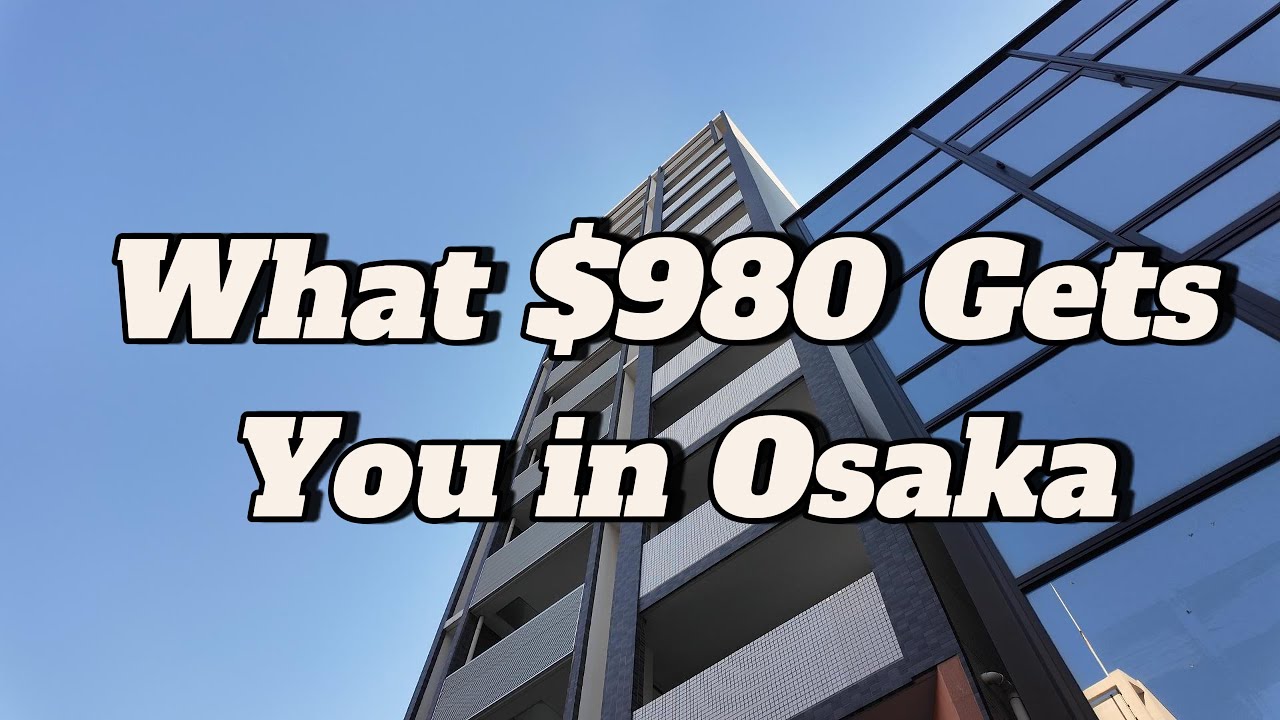 Обзор квартиры за 980 долларов | Осака, Япония