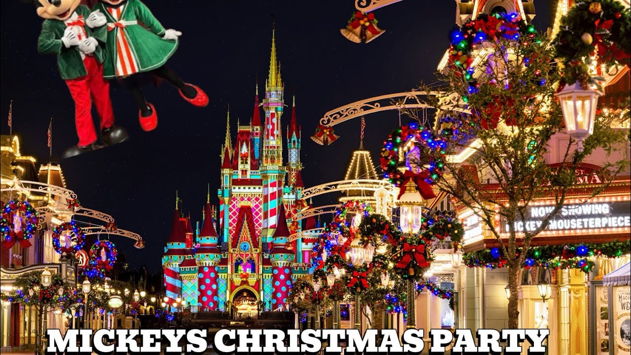MICKEYS VERY MERRY CHRISTMAS PARTY | NIGHT AND DAY SHOWS! 