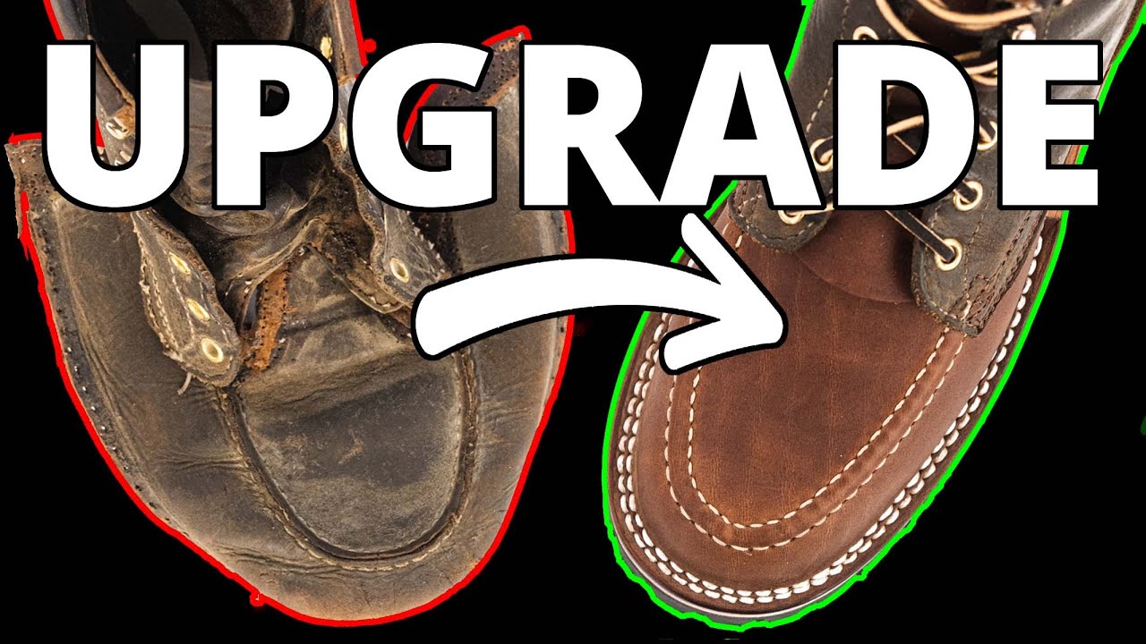 Upgrading BUDGET Moc Toes to HIGH END Moc Toes - Nicks Handmade Boots