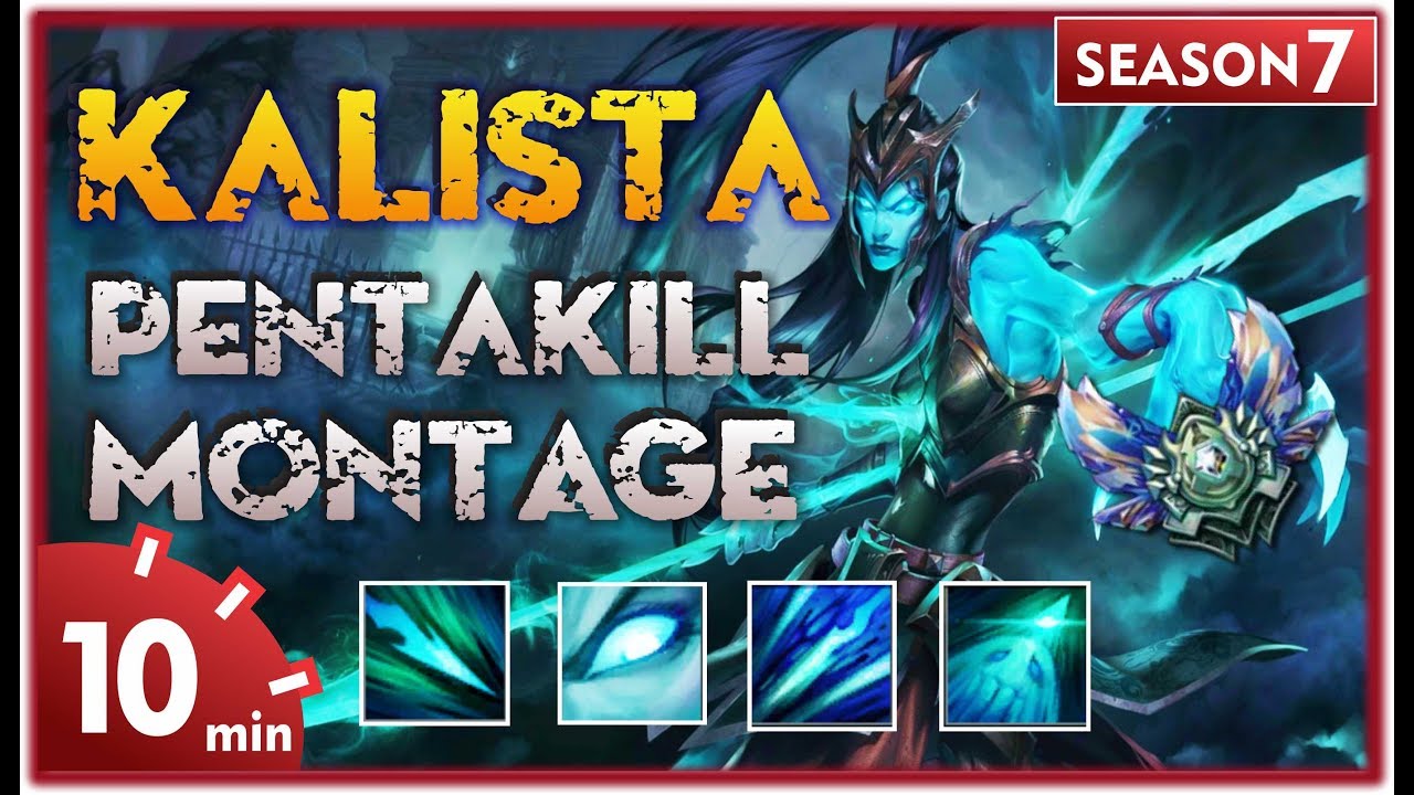 Best Kalista Montage 😎 | Best Kalista Plays Compilation 2017 | League of Legends