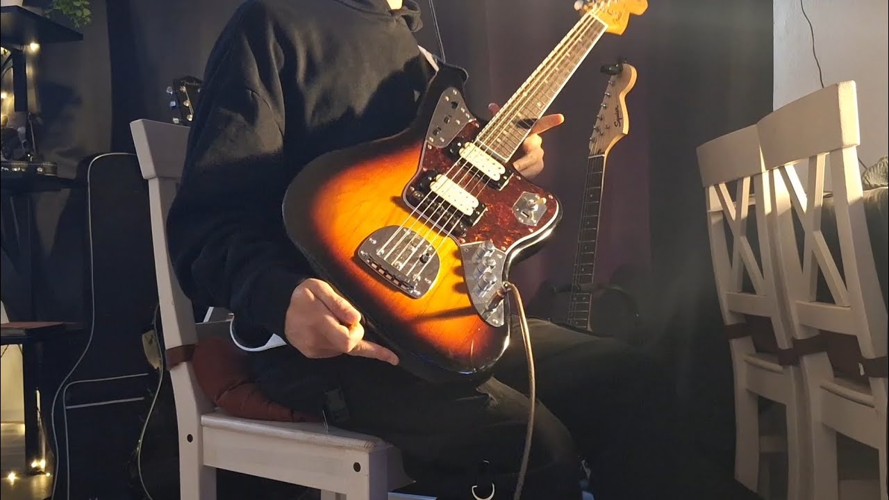 Demo Audio Kurt Cobain Signature Fender Jaguar. [NIRVANA RIFFS]