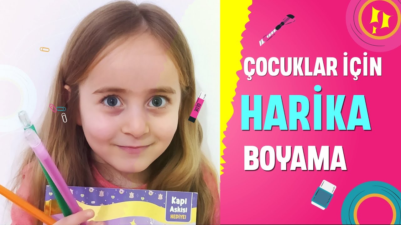 🖍️ Boyama Zamanı! Çocuklar İçin Renkli Eğlence