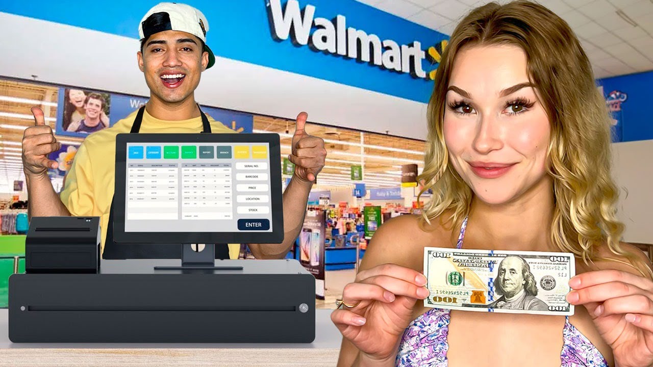 CUANTA COMIDA PUEDES COMPRAR EN USA CON 100 DOLARES 🇺🇸? (sobreviviendo con $100 por una semana)