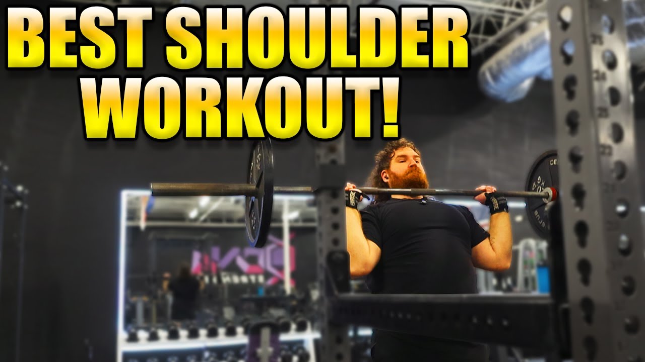The BEST shoulder workout!